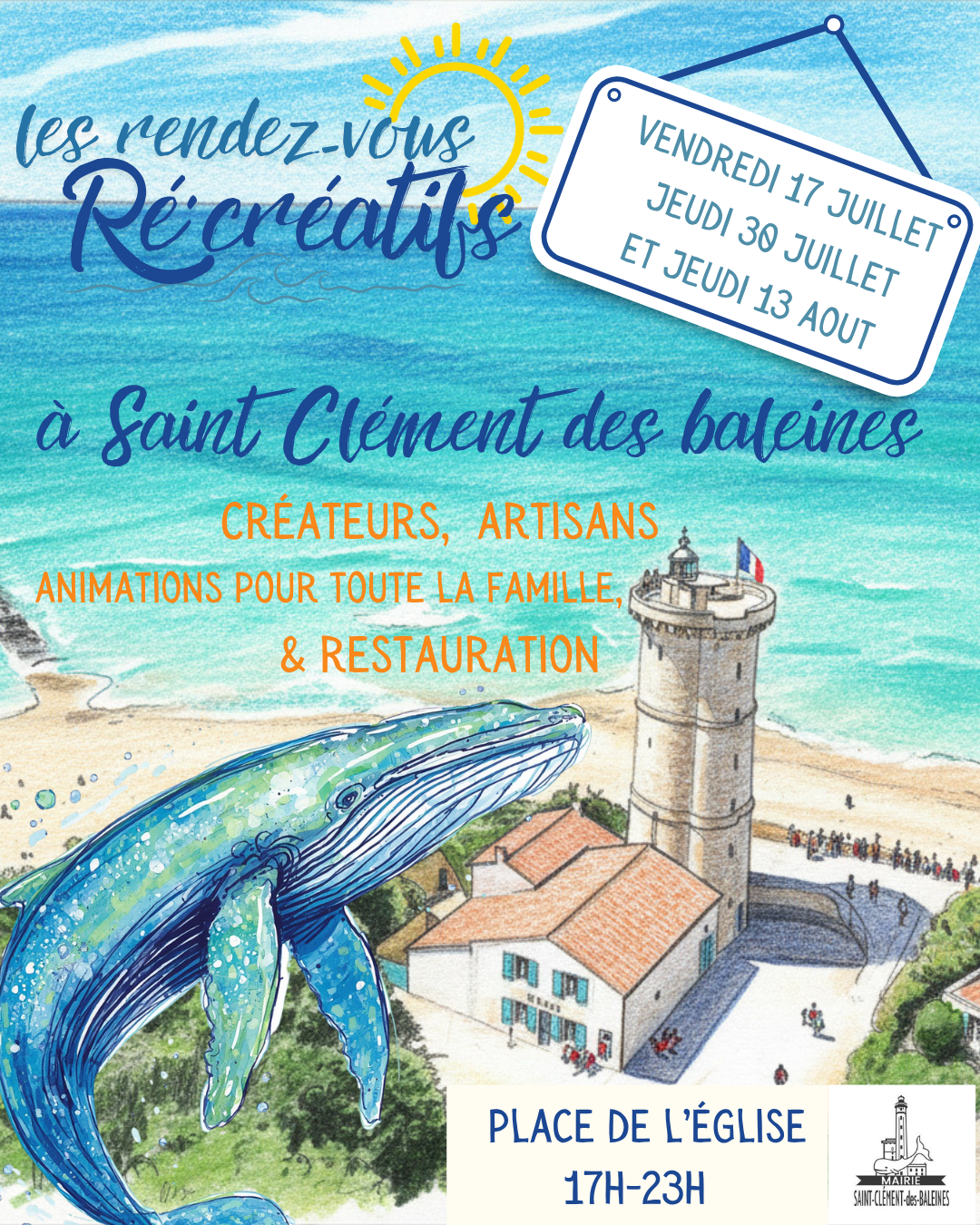 Les Rendez-vous Créatifs Ile de Ré – St Clément des baleines