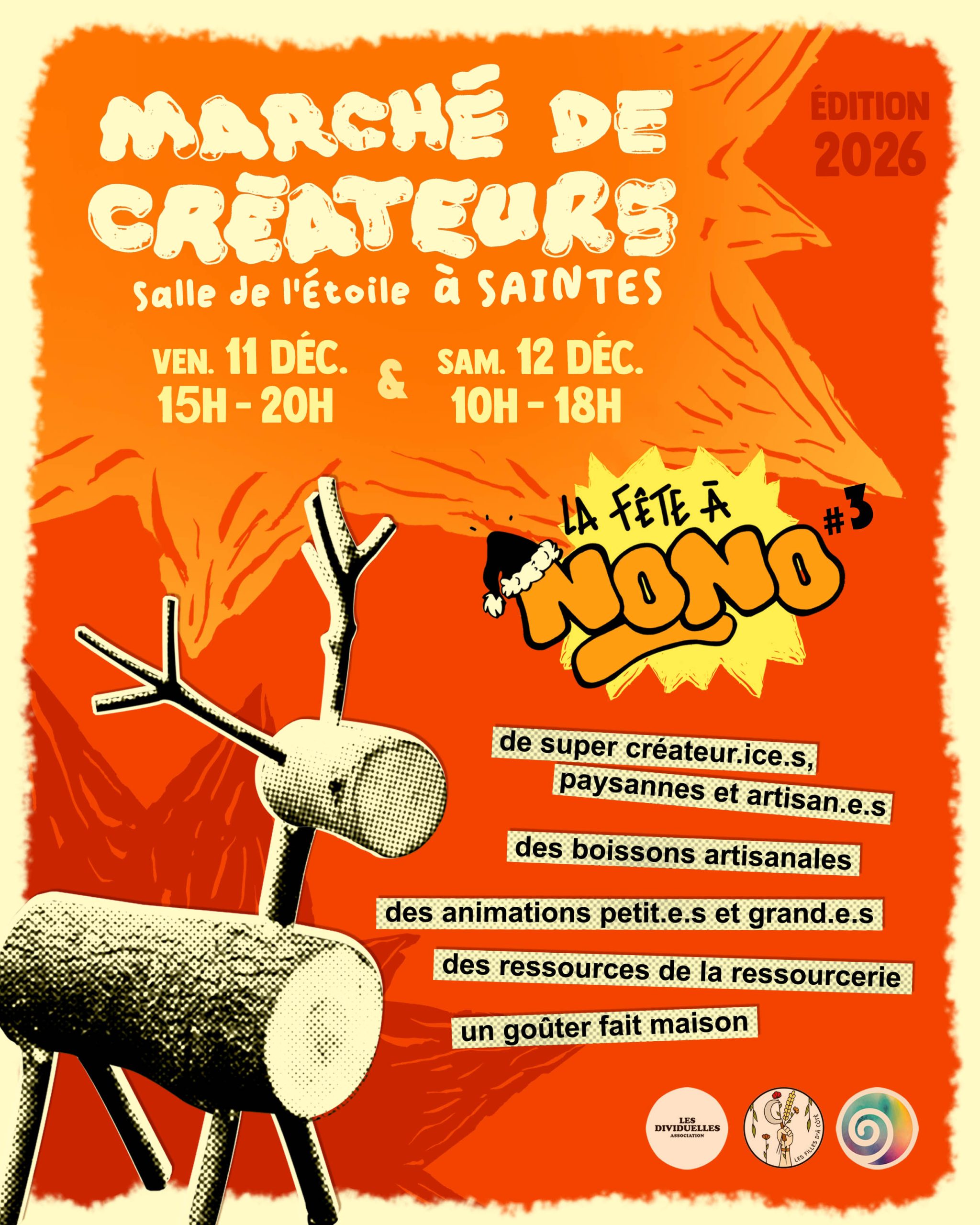 Marché des créateurs à Saintes